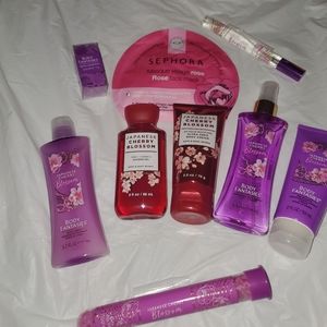 Japanese Cherry 🍒 Blossom skincare set (New)